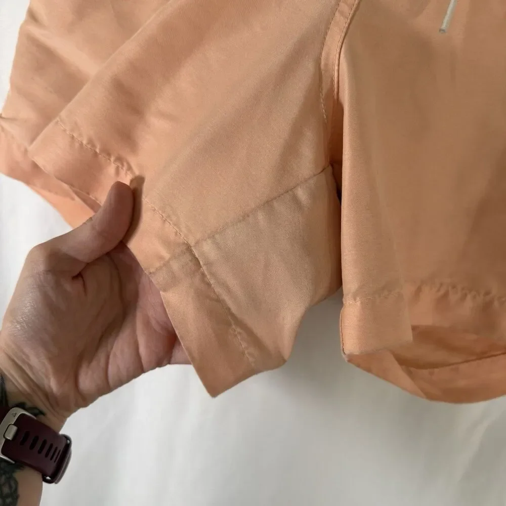 Chubbies Shorts Men's XL Cream Orange Drawstring Pull On Pockets Unlined - Picture 4 of 12